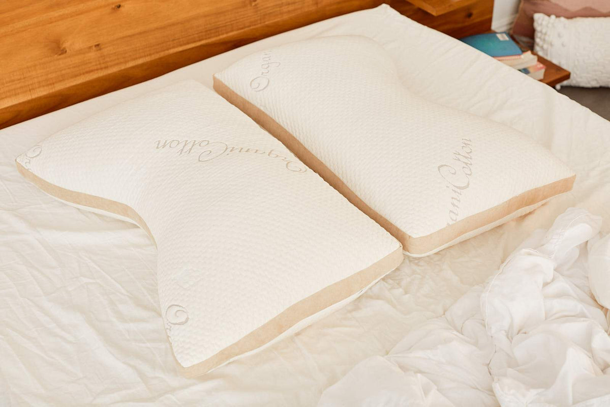 Side Sleeper Organic Cotton Latex Pillow